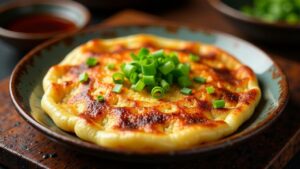 Taiwanese Beef Pancakes (Rindfleisch-Pfannkuchen)