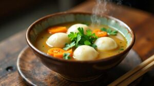 Taiwanese Fish Ball Soup (Fischballsuppe)