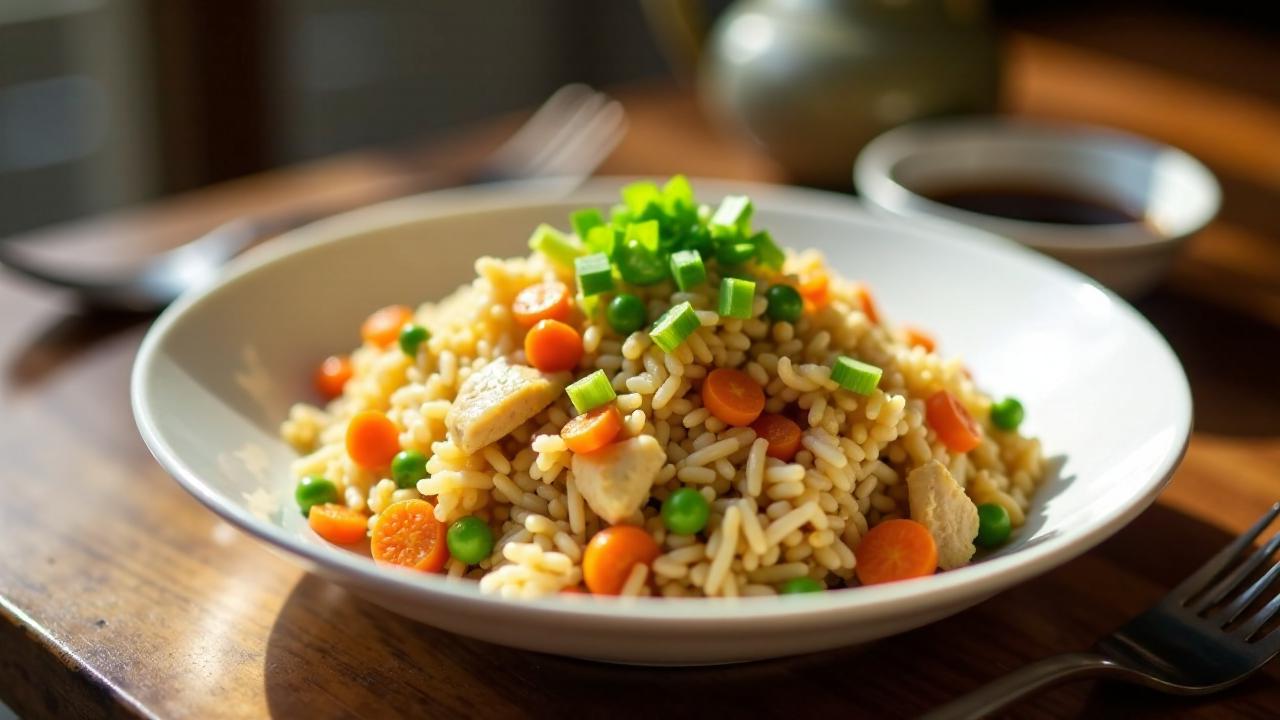 Taiwanese Fried Rice - Gebratener Reis nach Taiwan-Art