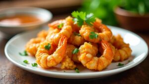 Taiwanese Fried Shrimp - Taiwan-Frittierte Garnelen