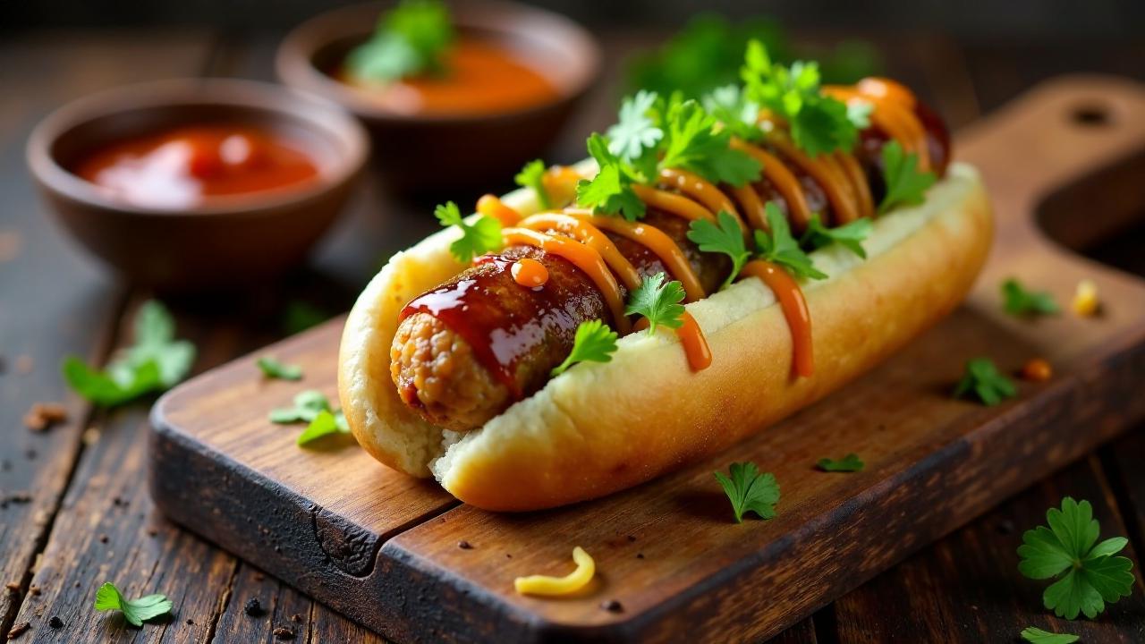 Taiwanese Hot Dog - Reiswurst im Hotdog-Style