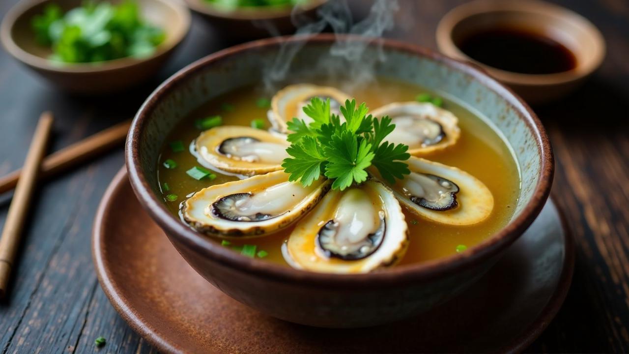 Taiwanese Oyster Soup (Austernsuppe)