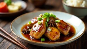 Taiwanese Soy Braised Chicken (Sojageschmortes Huhn)