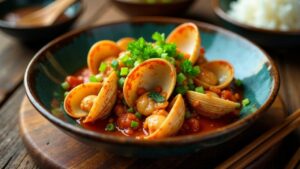 Taiwanese Spicy Clams (Scharfe Muscheln)