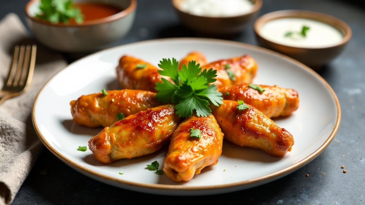 Taiwanese Stuffed Chicken Wing - Gefüllte Huhnflügel