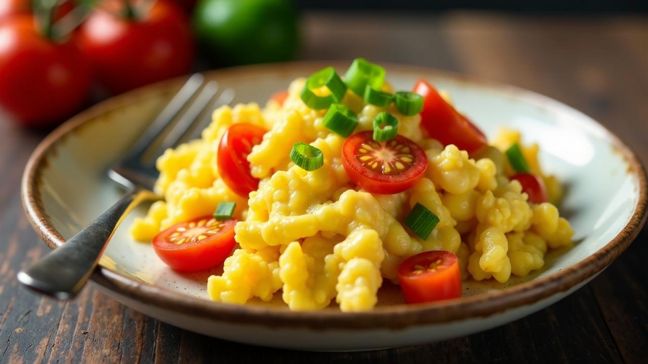 Taiwanese Tomato Scramble - Tomaten-Rührei