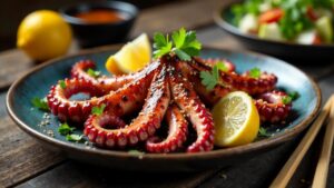 Tako (Gegrillter Kraken)