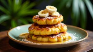 Talé-talé: Frittierter Kochbananenkuchen