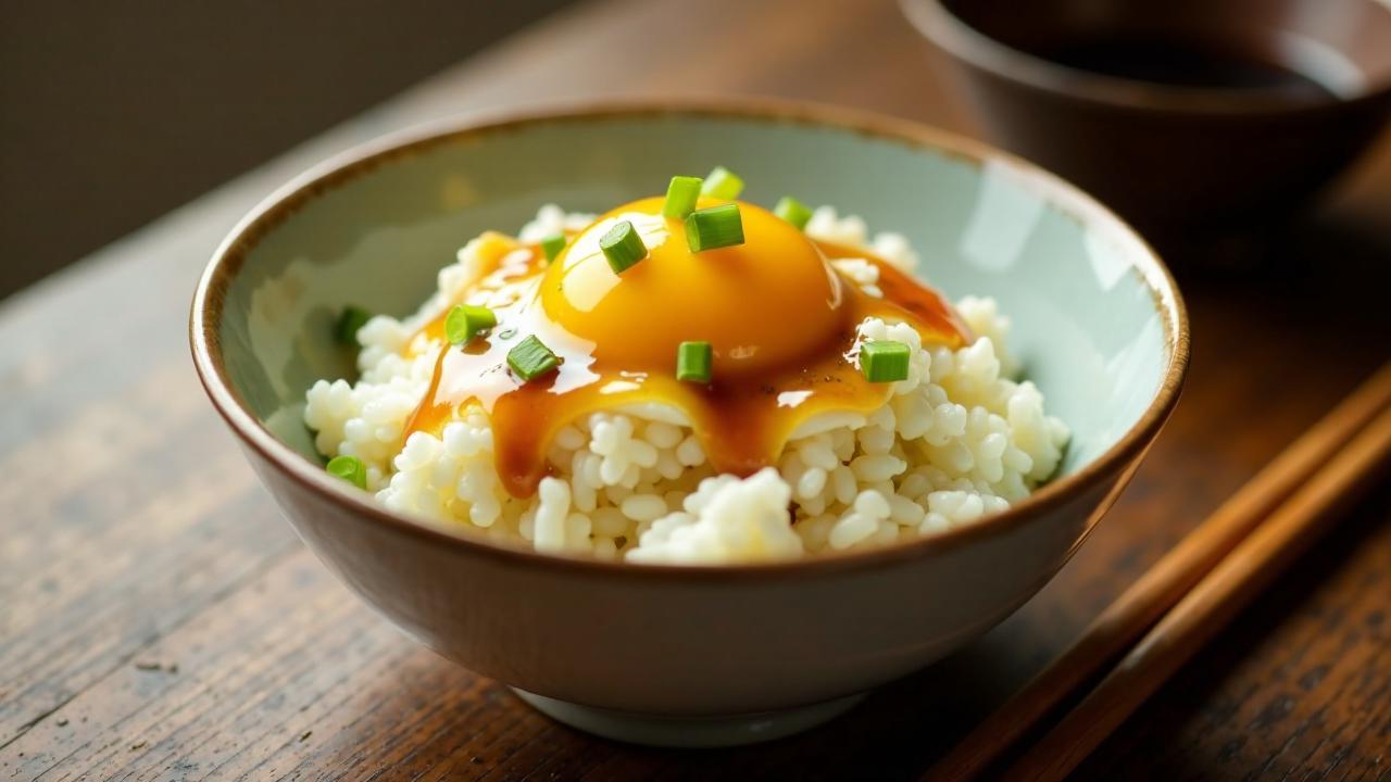 Tamago Kake Gohan: Reis mit rohem Ei