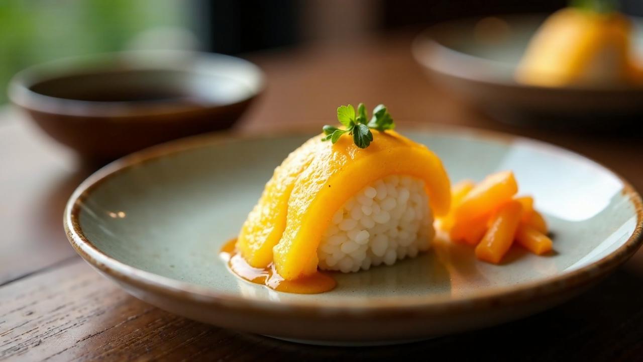 Tamago Nigiri (Omelette-Nigiri)