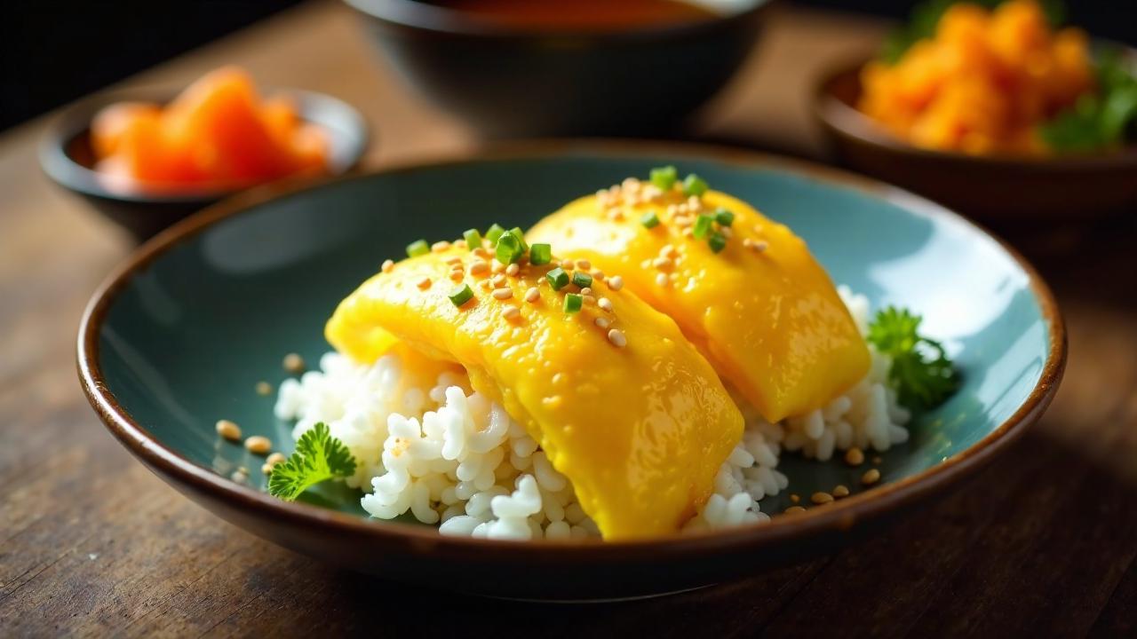 Tamago Sushi: Süßes Omelett-Sushi