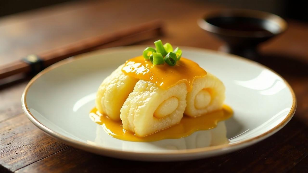 Tamagoyaki – Gedrehte Omelettrolle