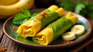 Tamale – Mit Banane