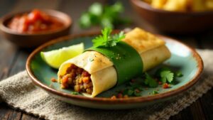 Tamales Pisques – Tamales mit Bohnenfüllung