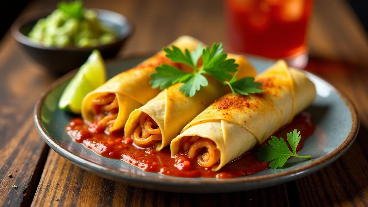 Tamales de Pollo en Salsa Roja – Hühnchen-Tamales in roter Sauce