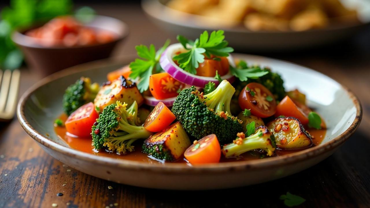 Tandori Broccoli Chaat