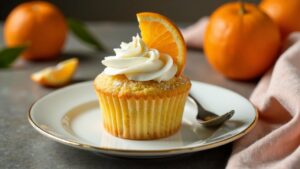 Tangerine-Cupcakes