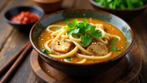 Tantanmen: Pikante Sesamsuppe