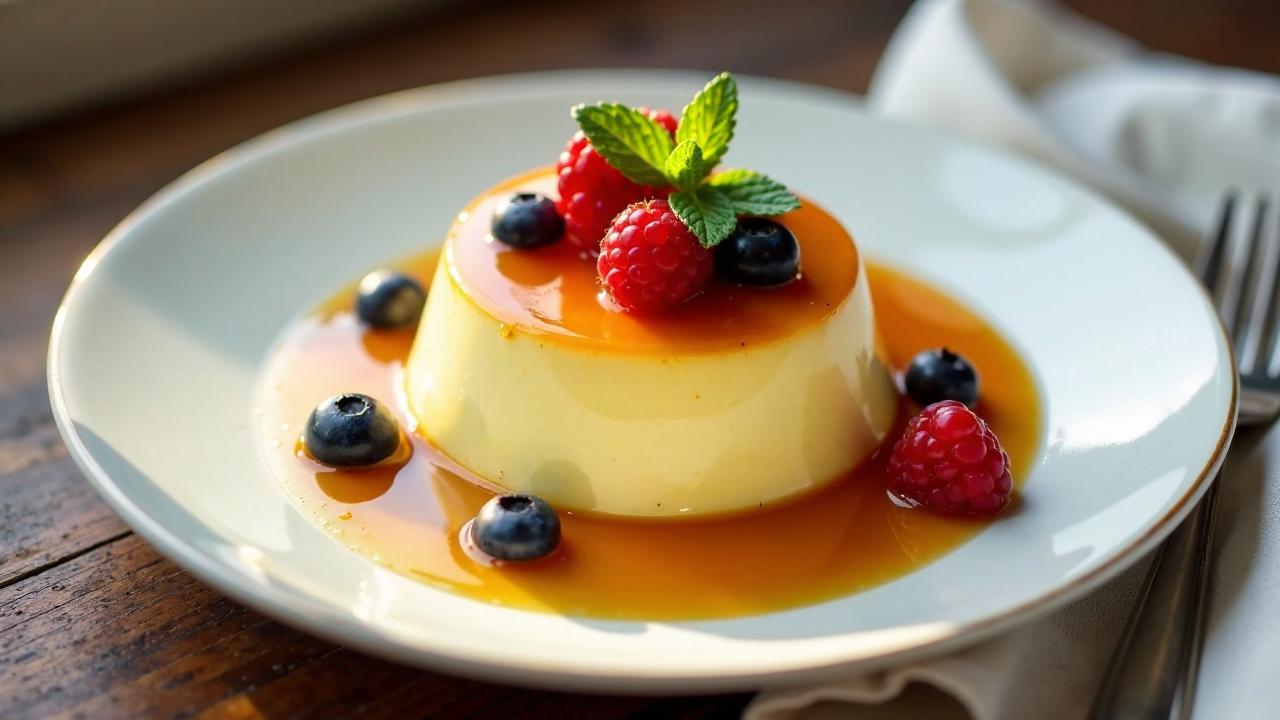 Tanzanian Coconut Flan - Kokosflan