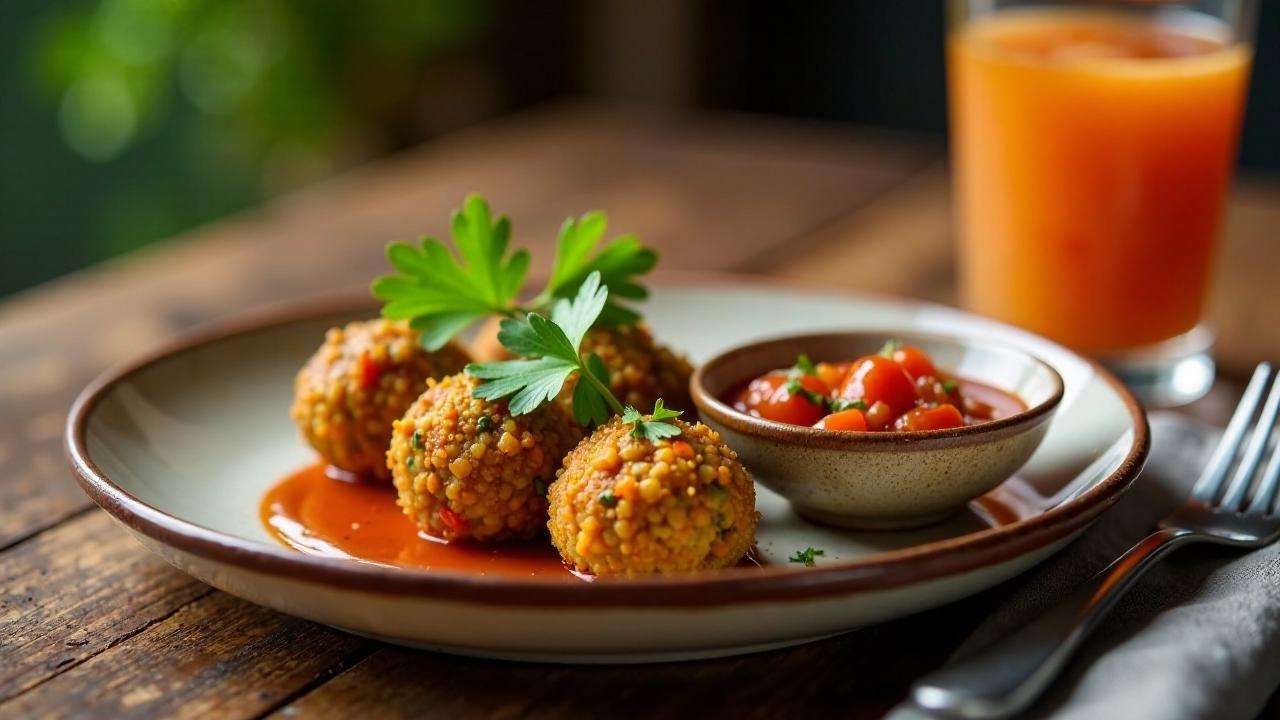 Tanzanian Lentil Balls - Linsenbällchen