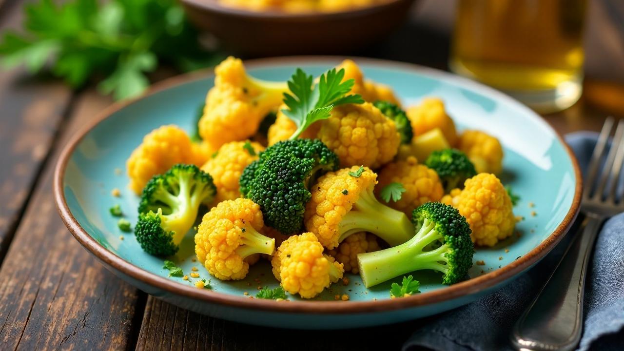 Tanzanian Spiced Cauliflower - Gewürz-Brokkoli