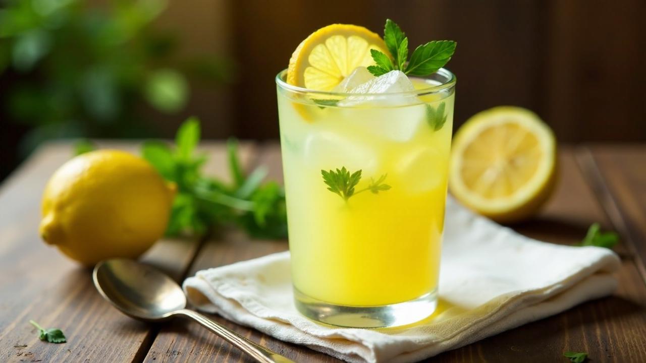 Tarkhuna Lemonade: Estragon-Limonade