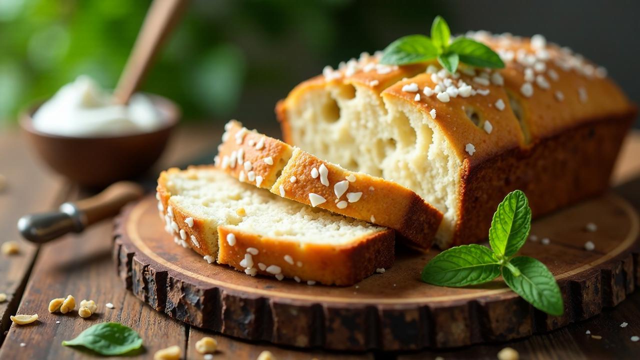 Taro-Kokos-Nuss-Brot