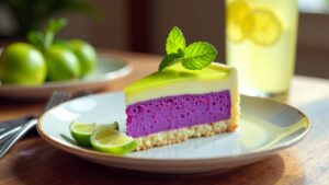 Taro-Limonen-Torte