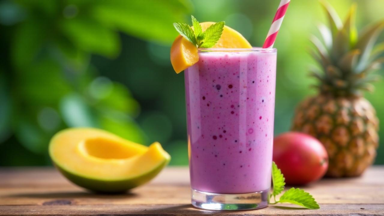 Taro-Mango-Smoothie