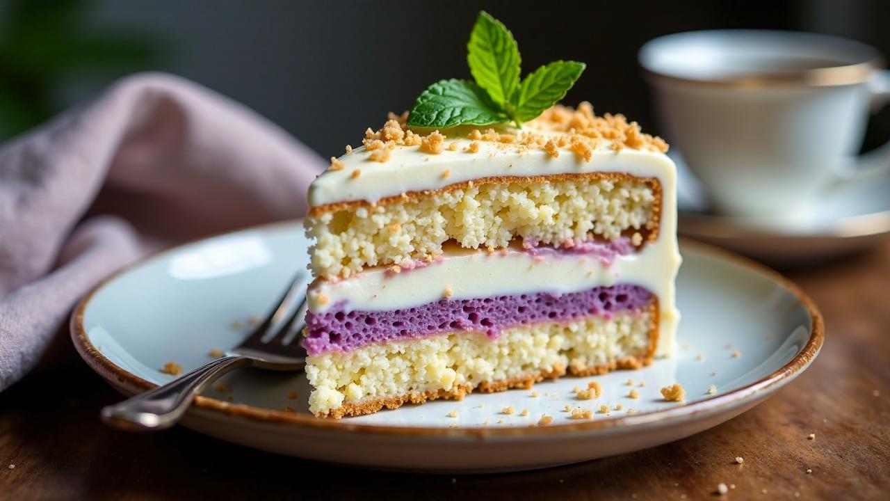 Taro Coconut Cake