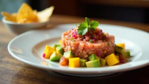 Tartar de Atum Tropical (Tropisches Thunfisch-Tatar)