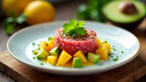 Tartare de Thon Tropical (Tropisches Thunfisch-Tartar)