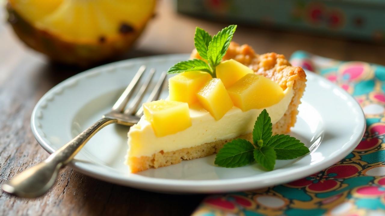 Tarte Coco-Ananas (Kokos-Ananas-Tarte)