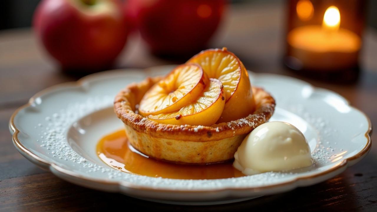 Tarte Tatin: Umgedrehter Apfelkuchen