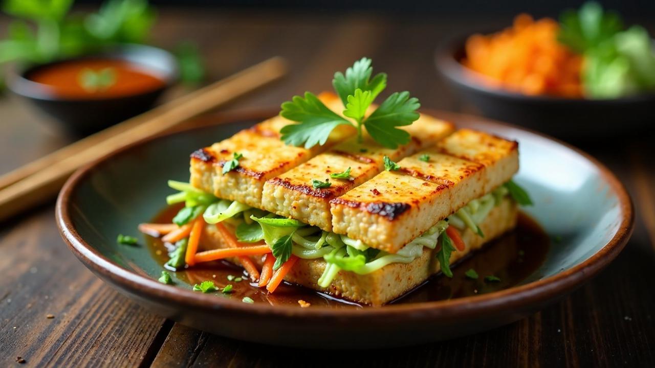 Tauhu Sumbat - Gegrillter Tofu