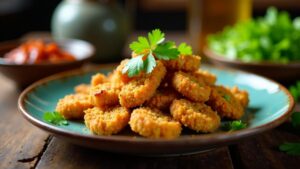 Tempeh Goreng: Knusprig gebratenes Tempeh