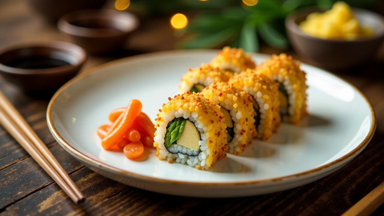 Tempura Asparagus Roll (Tempura-Spargel-Rolle)