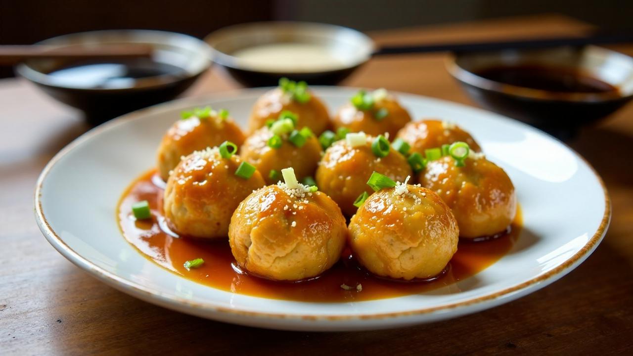 Teriyaki Beef Takoyaki