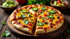 **Tex-Mex Mexikanische Pizza**