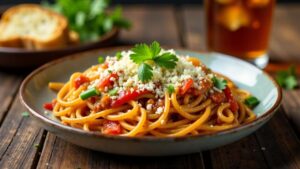 **Tex-Mex Spaghetti**