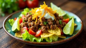 **Tex-Mex Taco-Salat**