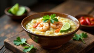 Thai-Garnelen-Porridge