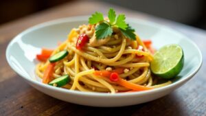 Thai-Spaghetti-Salat