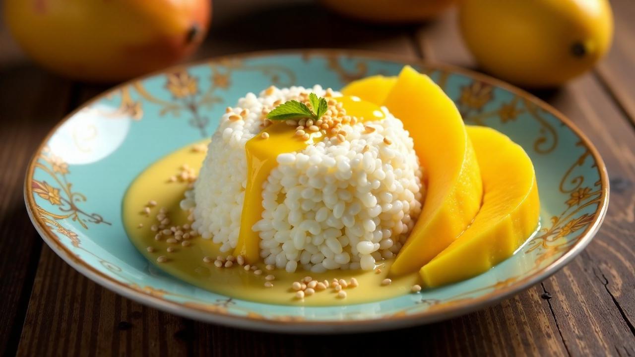 Thailändische Mango Sticky Rice