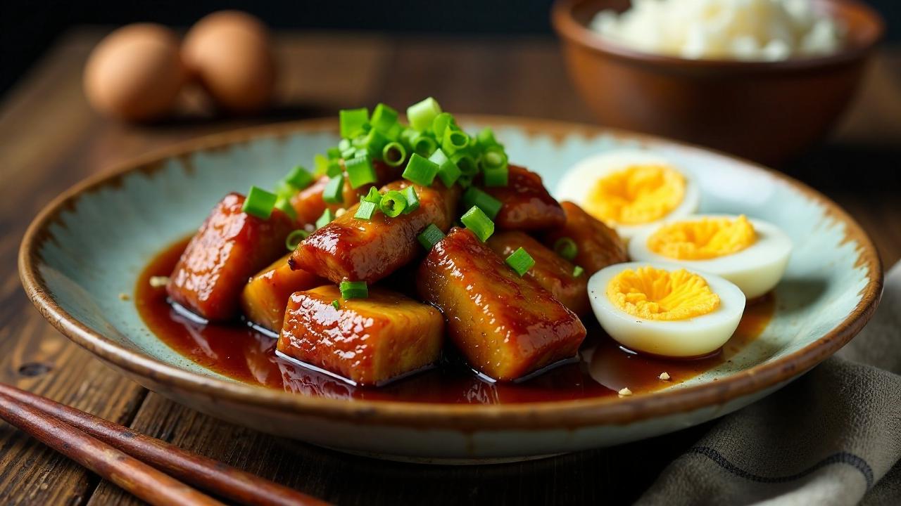 Thit Kho To (Karamellisiertes Schweinefleisch)