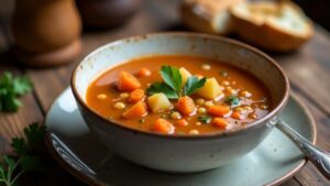 Thüringer Rote Linsensuppe