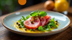 Thunfisch Carpaccio Tessin