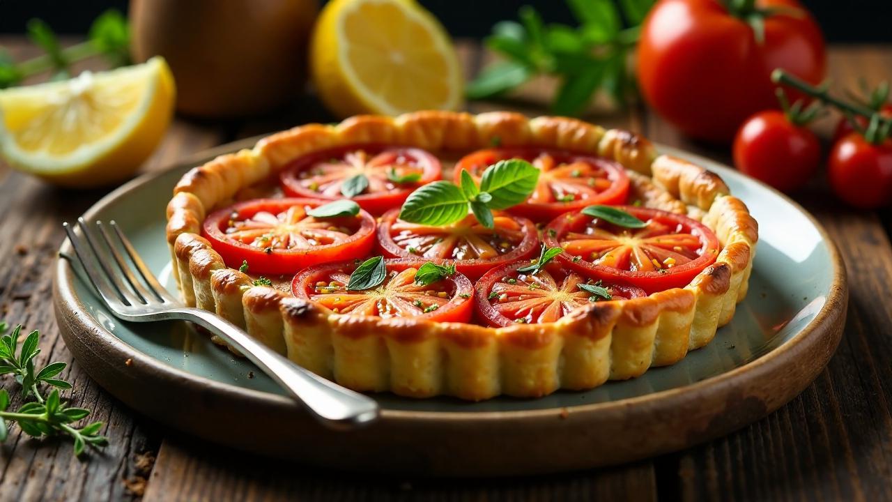 Thymian-Tomaten-Tarte