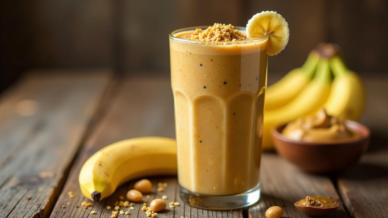 Tigadèguè – Erdnussbutter-Smoothie