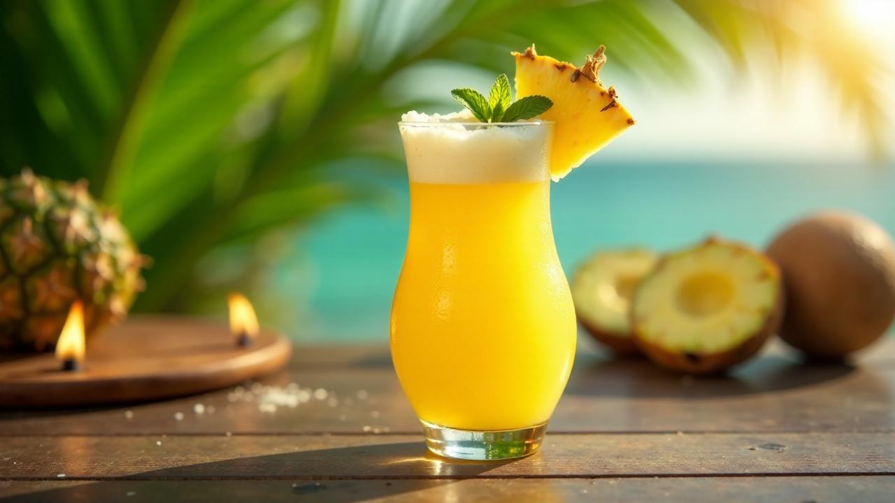 Tiki Pineapple Cocktails